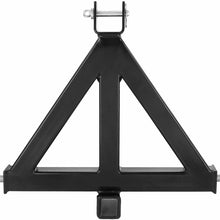 Happybuy Heavy Duty 3 Point 2 Inch Drawbar Stabilize Steel Drawbar Pull 3 pt Tractor Trailer Hitch Receiver 3 Point Trailer Receiver 1 Tractor Tow Hitch Drawbar