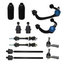 Detroit Axle - Complete 12-Piece Front End Upper Control Arm Tierod Sway Bar Link Suspension Kit for 2005 2006 2007 2008 Ford F150 F-150 and Lincoln Mark LT 4WD 4x4