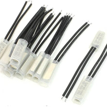 uxcell 12 Pcs 40C Bimetal Thermal Protector Temperature Control Switch N/C 250V 5A