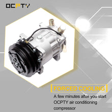 OCPTY CO 4647C Air Conditioner Compressor Compatible with Hyundai Excel Jeep Wagoneer Mazda 626 Mercury Tracer