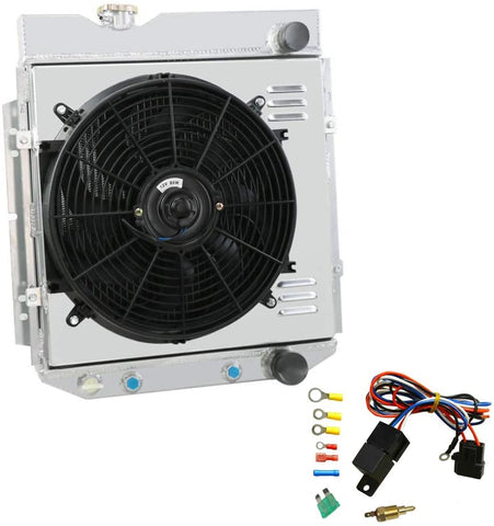 OzCoolingParts 3 Row Core Full Aluminum Radiator + 14
