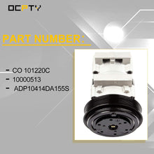OCPTY CO 101220C A/C Compressor Clutch Compatible for Ford Bronco Ford F-150 F-250 F-350 F53