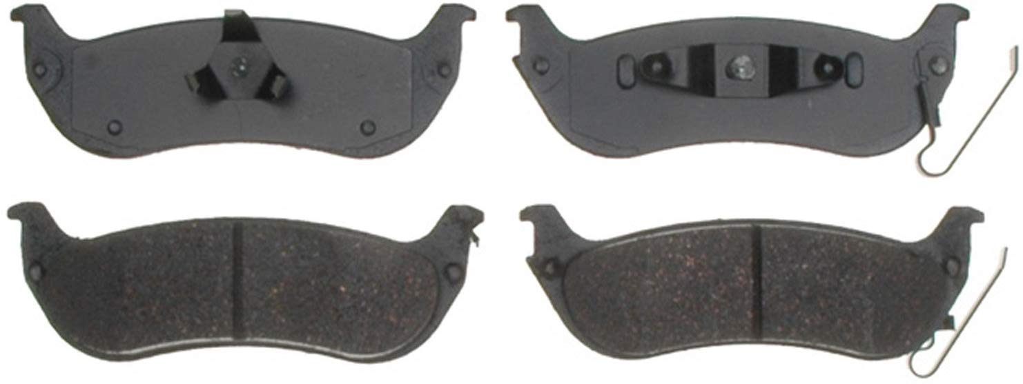 ACDelco 14D998CH Advantage Ceramic Rear Disc Brake Pad Set with Hardware