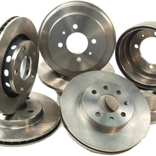 35122 Rear Brake Drum Pair of 2