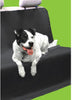 BDK TravelDog Black Oxford Hammock Waterproof Car Bench Seat Cover for Pets