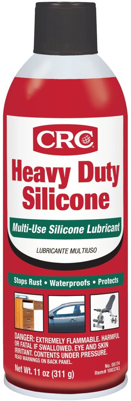 CRC Heavy Duty Silicone Lubricant, 11 Wt Oz (11 Ounces)
