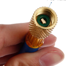 Aupoko R134A AC Oil Dye Injector, Oil Filling Syringe with 1/2" Acme Male and 1/2" Acme Female, Fits for R134A Air Conditioning Universal A/C Injection Tool