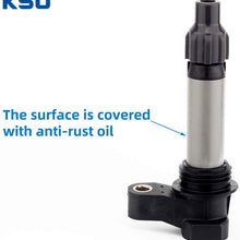 KSU Compatible With Ignition Coil Pack for Buick Enclave Cadillac SRX STS ATS CTS Chevy Malibu Impala Traverse Pontiac Saab Saturn Camaro Outlook Suzuki GN10494 D515C UF569 C1555(1 Pack)