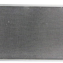 OzCoolingParts 3 Row Core Aluminum Radiator + 2 x 12" Fan w/Shroud + Thermostat Kit for 1960-1990 85 86 87 88 Chevelle El Camino Truck Buick Cadillac Oldsmobile Pontiac