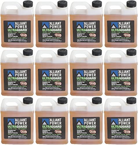 Alliant Power ULTRAGUARD Diesel Fuel Treatment - 12 Pack of 32 oz Jugs # AP0502