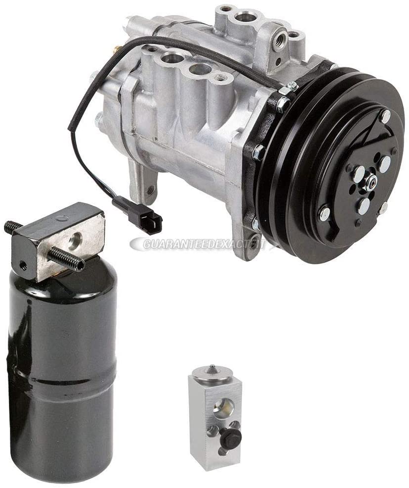 For Dodge Full Size Van 1985-1991 2-Groove AC Compressor w/A/C Drier & Exp - BuyAutoParts 60-81980RS New