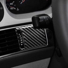 Side Air Condition Vent Sticker, Carbon Fiber Car Side Air Conditioner Vent Fe Sticker Fit for A6 2005-2011