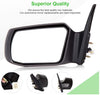 SCITOO Door Mirrors, fit for Nissan Exterior Accessories Mirrors fit 07-11 for Nissan Altima with Power Controlling Non-telesccoping Non-Folding Features Driver Side