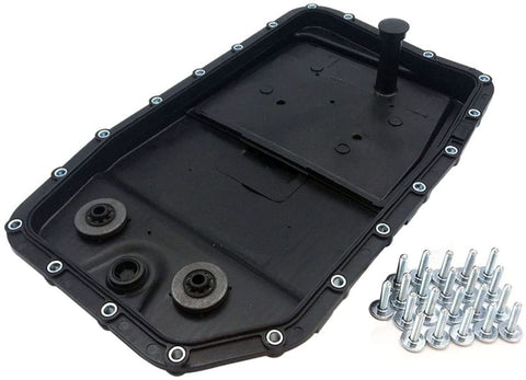 JSD LR007474 Engine 6HP26 Auto Transmission Oil Pan Filter Gasket Screws for Range Rover Sport LR3 LR4 335d 550i 650i 750i 750Li X5 X6 Alpina XJ XF XFR