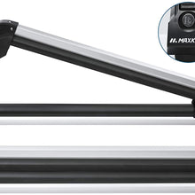 MaxKare Ski & Snowboard Car Racks Universal for 6 Pairs Skis/4 Snowboards Aviation Aluminum Resistant to -60°C Upgraded Ski Rack 33inch Fit Wing/Oblate/Square Crossbars