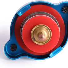 High Pressure Radiator Cap with Temperature Gauge - 0.9 Bar,compatible with16401-63010 1640115210 16401-87710 09045PM3004 D31615205 MB222066 and More