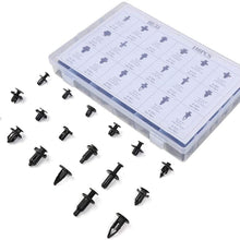 ROADFAR 180Pcs Car Fasteners Push Type Fender Rivet Clips fit for GM Ford Toyota Honda Chrysler