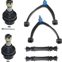MILLION PARTS 6 pcs Front Upper Control Arm Suspension Sets Ball Joint Assembly