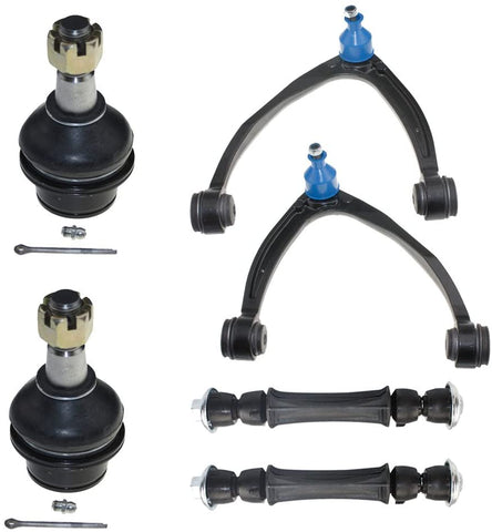 MILLION PARTS 6 pcs Front Upper Control Arm Suspension Sets Ball Joint Assembly