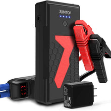 JUMTOP 3000A Peak 22000mAh Portable Car Jump Starter (10L Gas/8L Diesel Engine) Auto Battery Booste