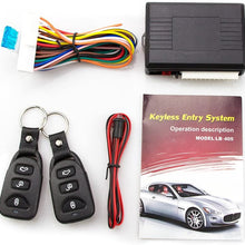 EUNAVI Universal Car Vehicle Security Car Door Lock Keyless Entry System Remote Central Control Box Kit