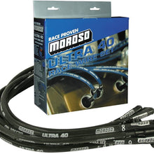 WIRE SET,ULTRA 40,SBC, SLEEVED,BLACK 73817