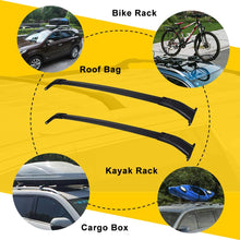 LEDKINGDOMUS Cross Bars Roof Racks Compatible for 2015-2020 GMC Yukon/Chevrolet Tahoe/Chevy Suburban/Cadillac Escalade, Aluminum Rooftop Cargo Bag Carrier Luggage Crossbars Carrying Canoe Kayak Bike