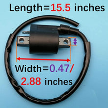 Tuzliufi Ignition Coil for Quadracer Quadsport Quadrunner KX60 KX65 KX80 Big Wheel KX85 KDX80 KX125 KDX200 KX250 KX100 LT250R LT300 LT500 RM125 Z400 LTZ400 LT185 ATC110 ATC185 ATC185S ATC200 Z378