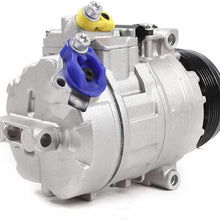 QIZHI Air Conditioner Compressor with Clutch A/C AC Compressor For 1997-2010 BMW 330Ci 330i 330xi 525i 528i 530i 540i 740i US Stock