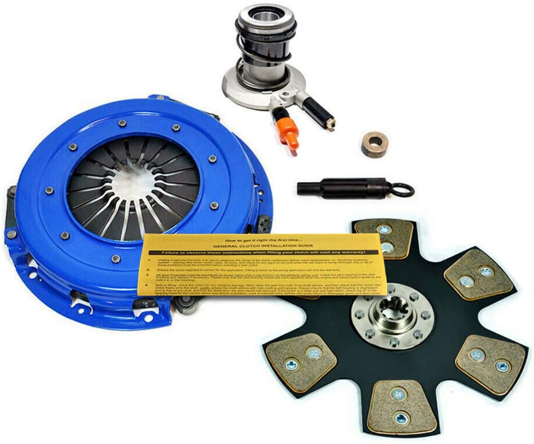 EFT STAGE 4 HD CLUTCH KIT+SLAVE FITS 88-92 FORD F150 F250 F350 4.9L 5.0L 5.8L 5SPD