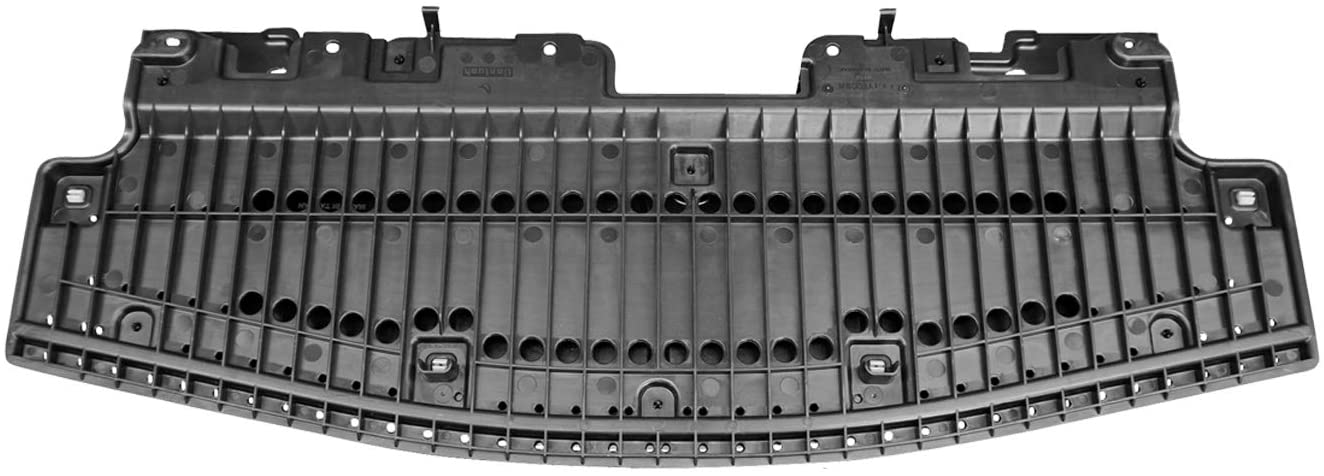 2017-2019 Toyota Corolla Undercar Shield; 2-Piece Set Includes Upper And Lower; Black; Vacuum Formed; Made Of Pp Plastic Partslink TO1228215