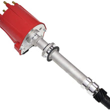 A-Team Performance OEM Distributor 4.3L V6 TBI EFI Compatible With GMC Chevy 262 1985-199 6 Cylinders Blazer S10 S15 Jimmy Sonoma C K Truck Pontiac, Red Cap