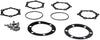 WARN 29061 Locking Hub Service Kit with Snap Rings, Gaskets, Retaining Bolts and O-Rings