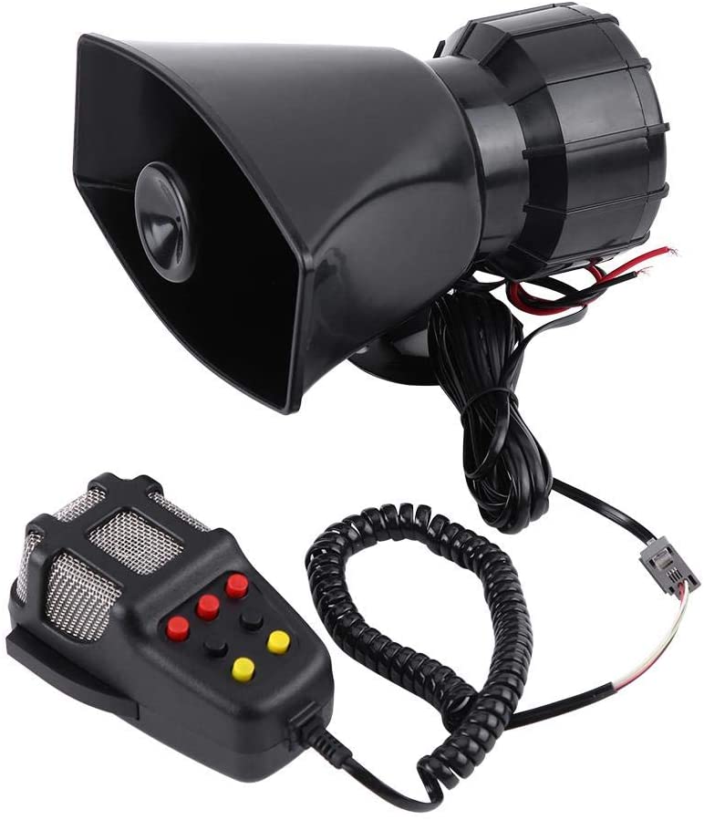 Horns, 7 Sounds Universal Loud Car Audio Speaker Auto Loudspeaker Horn Siren