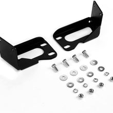 3 inches Chrome Bumper Push Bull Bar+Removable Skid Plate Replacement for Ford Excursion F250-F550 Super Duty 05 06 07