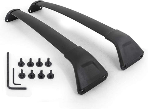 ANTS PART Aluminum Luggage Roof Rack Cross Bars for 2017 2018 2019 2020 2021 Mazda CX-5 CX5 Pair Set Black