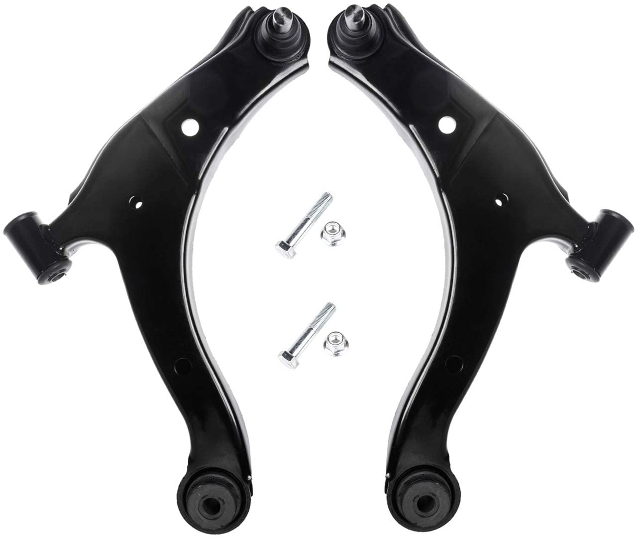 TUCAREST 2Pcs K620009 K620010 Left Right Front Upper Control Arm and Ball Joint Assembly Compatible With 2003 04 2005 Dodge Neon (SRT-4 Only) 01-10 Chrysler PT Cruiser K620023 K620024 Suspension