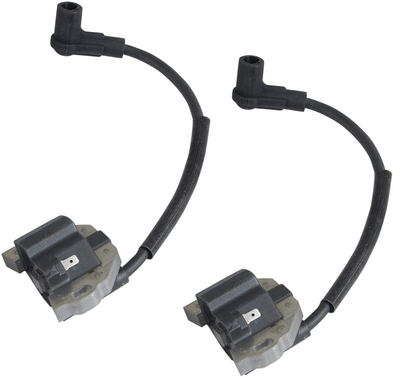 New 21171-0711 Ignition Coil Pack of 2 Compatible with Kawasaki FR FS FX Series Engines, Replaces 21171-0743 (silver)