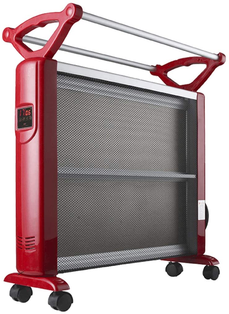 OCYE Space Heater, with Intelligent Constant Temperature and Dumping Power-Off Function, 5-Speed Adjustable, for Indoor Use-(red, Coffee Color)