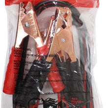 12' Battery Jumper Cables With 10 Gauge Cables And Copper Clips