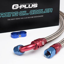 19 Row AN10-10AN Universal Engine Transmission Oil Cooler Kit + Oil Filter Relocation Kit High Performance