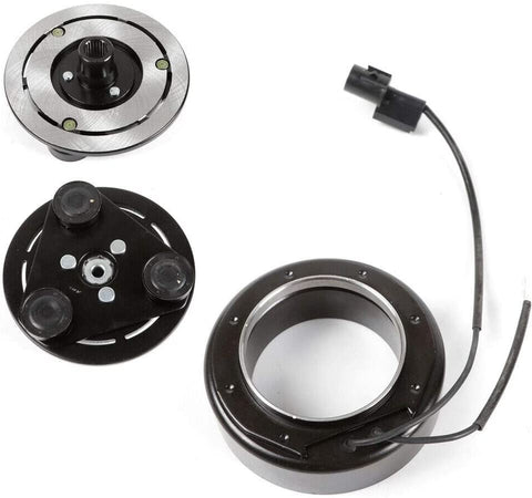 AC Compressor Clutch Repair Kit Coil Pulley Bearing for Hyundai Santa Fe/XG350 Kia Amanti 3.5L
