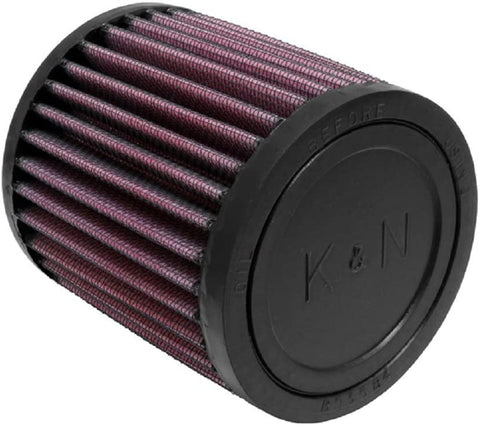 K&N Universal Clamp-On Air Filter: High Performance, Premium, Washable, Replacement Engine Filter: Flange Diameter: 2.0625 In, Filter Height: 4 In, Flange Length: 0.625 In, Shape: Round, RU-0500