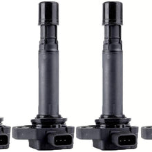 PARTS-DIYER Pack of 4 Ignition Coils fit for 2001-2009 Acura EL MDX Honda Civic Pilot Ridgeline Saturn Vue UF400 UF512 C1460