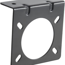 CURT 58520 Vehicle-Side Trailer Wiring Harness Mounting Bracket for 7-Pin USCAR Factory Socket on Ford, GM or Nissan