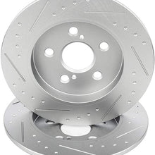 Brake Rotors,ECCPP 2pcs Front Brake Discs Rotors Brakes Kits fit for Lexus CT0h,Pontiac Vibe,Toyota Corolla/Matrix/Prius/Prius Plug-In/Prius Prime