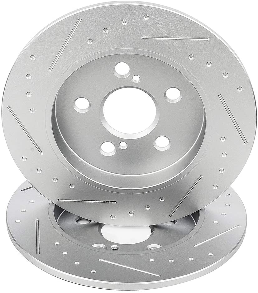 Brake Rotors,ECCPP 2pcs Front Brake Discs Rotors Brakes Kits fit for Lexus CT0h,Pontiac Vibe,Toyota Corolla/Matrix/Prius/Prius Plug-In/Prius Prime