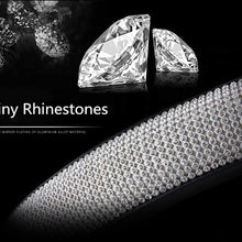 New Diamond Leather Steering Wheel Cover with Bling Bling Crystal Rhinestones, Universal Fit 15 Inch Car Wheel Protector for Women Girls,Black