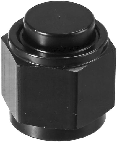 Vincos 10AN an 10 Male Flare Cap Plug Nut Aluminum Block Off Fitting Adapter Anodized Black