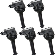 MAS Ignition Coils Pack Replacement for Volvo V70 C70 S60 S70 XC70 XC90 L5 2.3L 2.4L 2.5L C1258 UF341